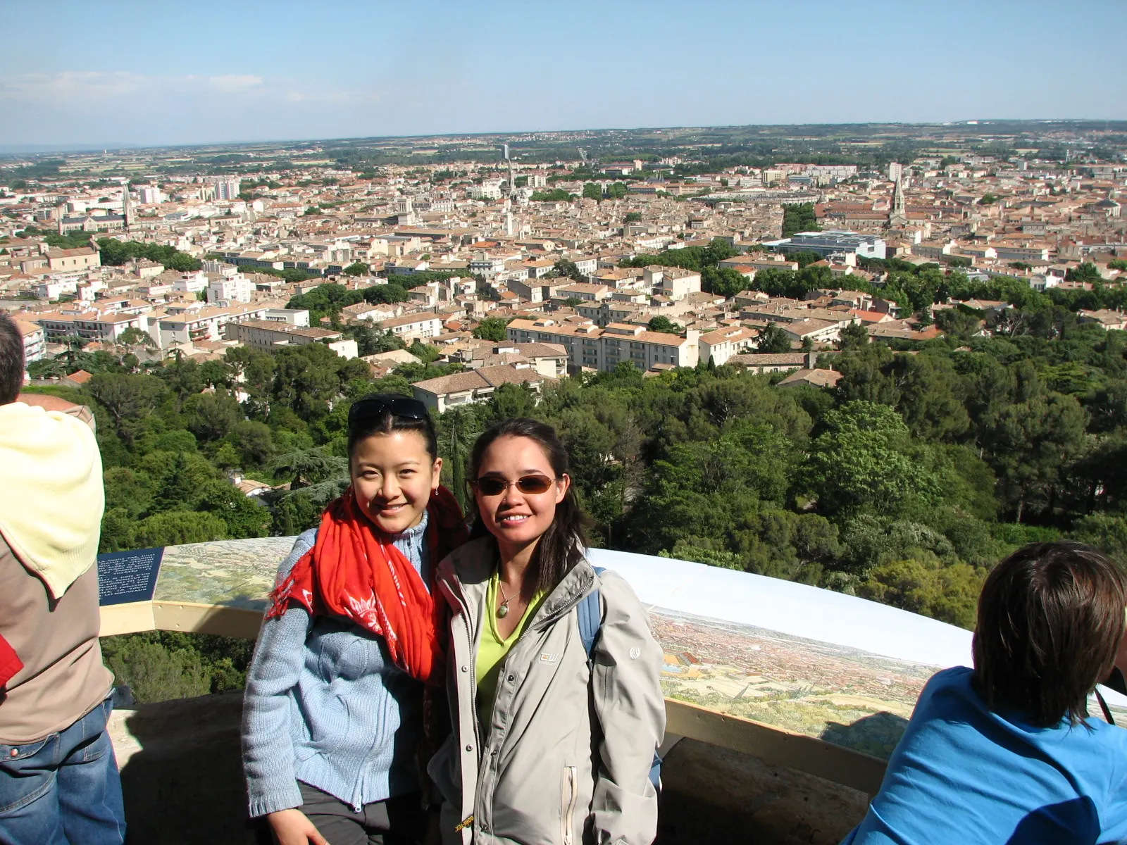 2006 Jun - Me and Christine at Tour Magne - Nîmes